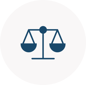 governance icon of balancing scales